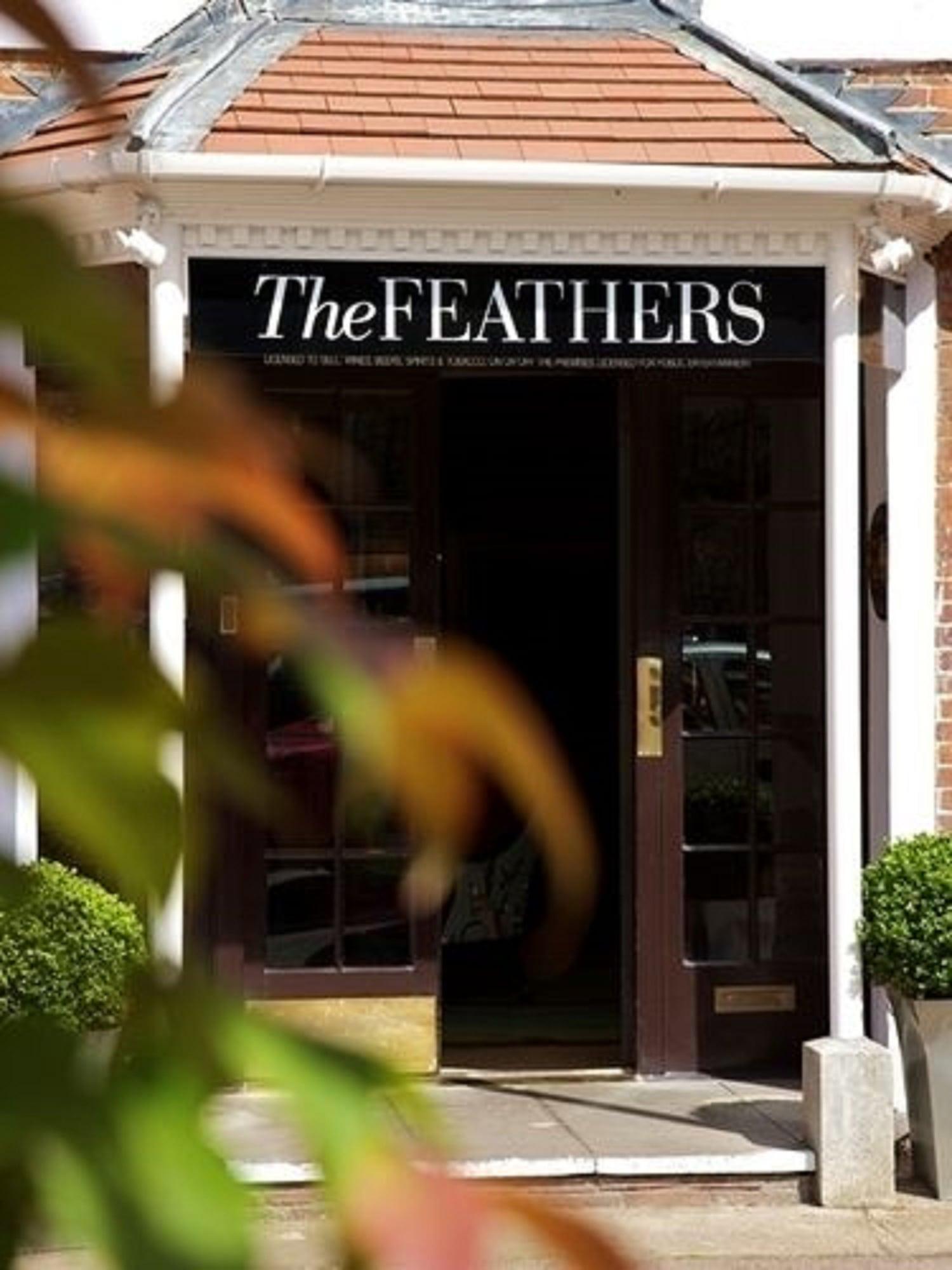 The Feathers Hotel 우드스톡 외부 사진