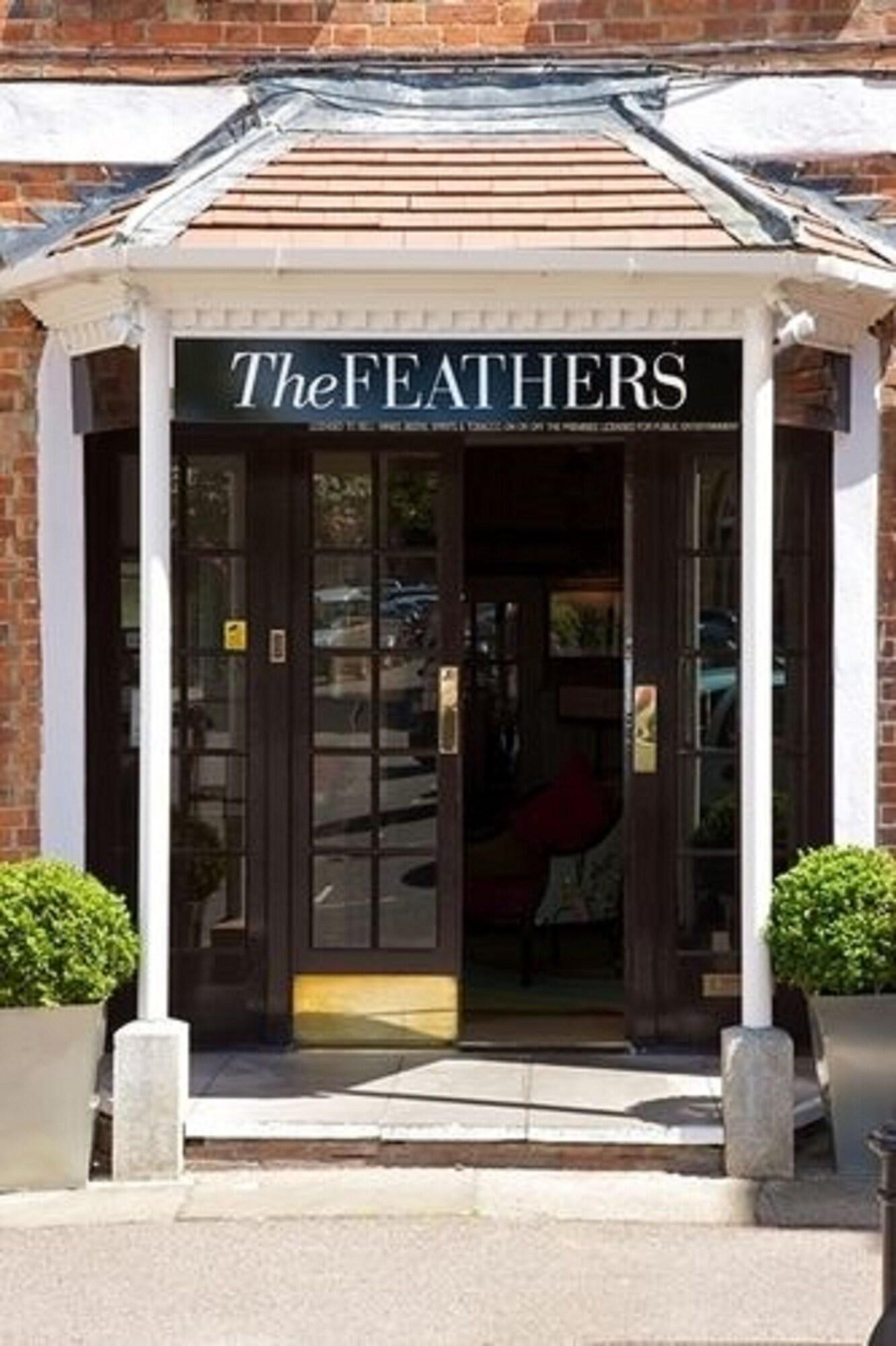 The Feathers Hotel 우드스톡 외부 사진